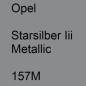 Preview: Opel, Starsilber Iii Metallic, 157M.